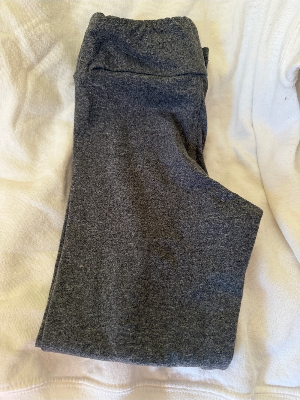 LuLaRoe Kids Gray Heathered Leggings